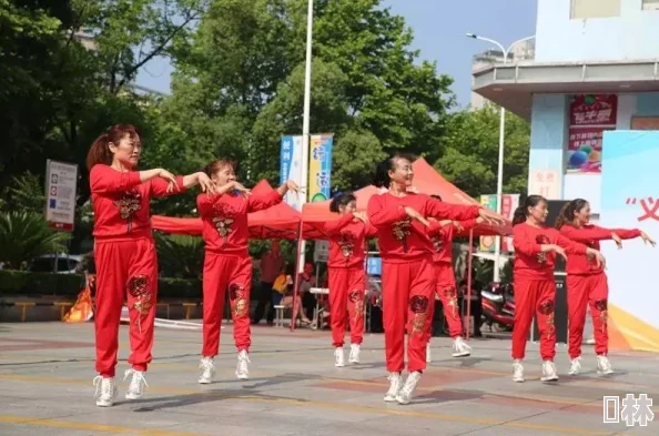 卫老和淑荣两人最近学习了新的广场舞准备参加社区比赛