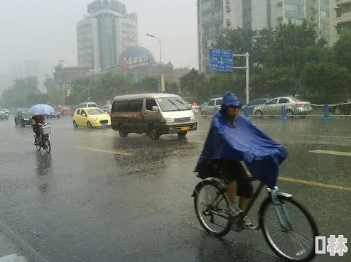 外出遭遇倾盆大雨浑身湿透狼狈不堪手机还丢了